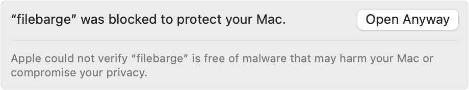 Privacy & Security with the Open Anyway button